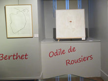 Charger l'image dans la galerie, Calligramme Ancestral 80 cm x 80 cm