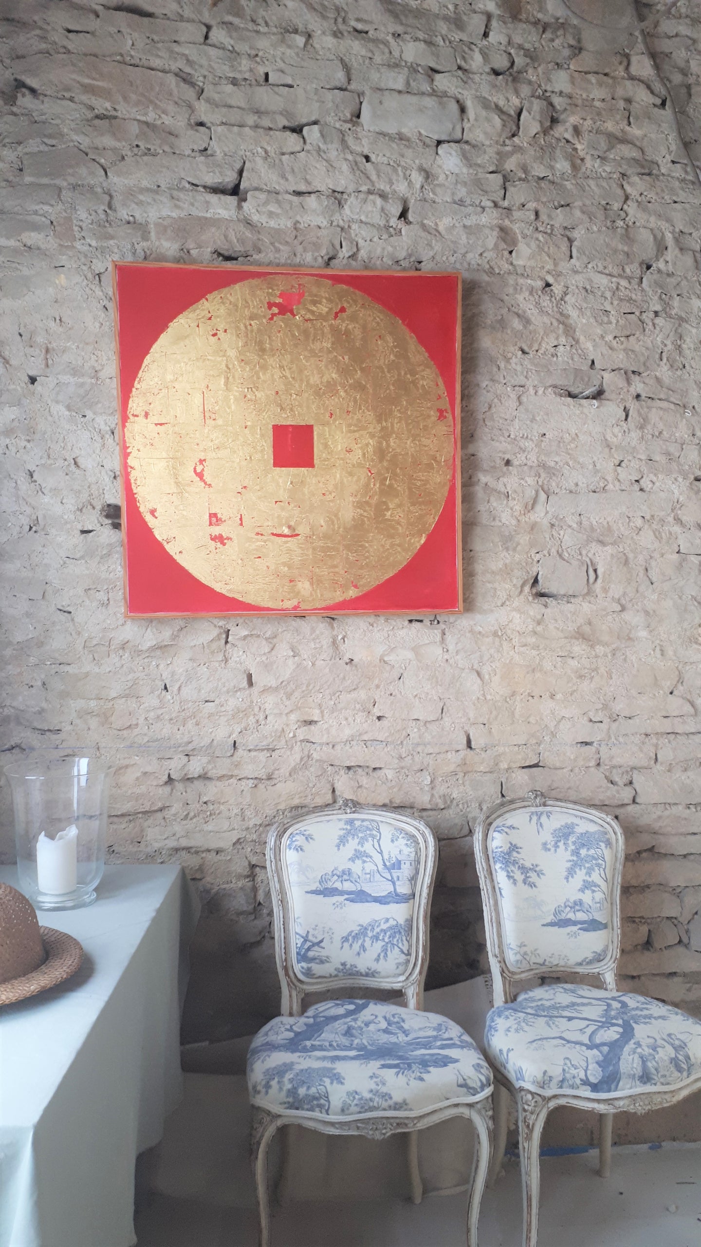 L'Être 80 cm x 80 cm