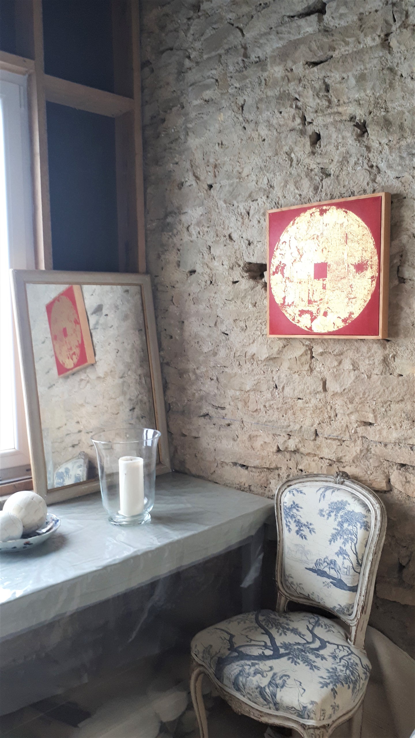 Icône Cosmique 40 cm x 40cm