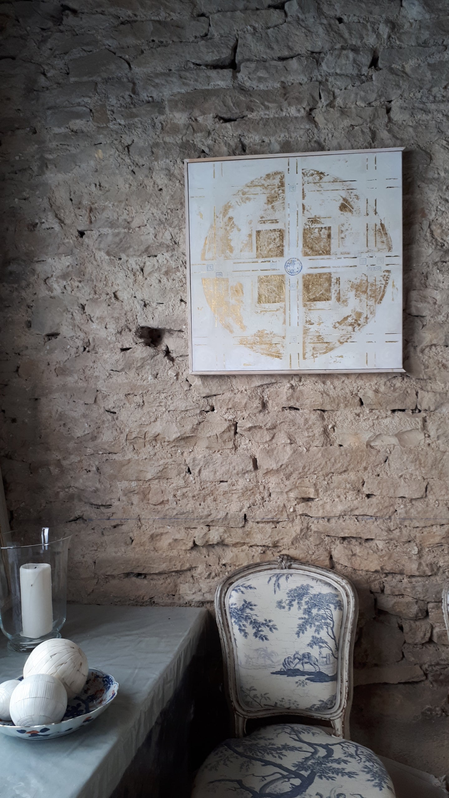 Jardin Céleste 60 cm x 60 cm