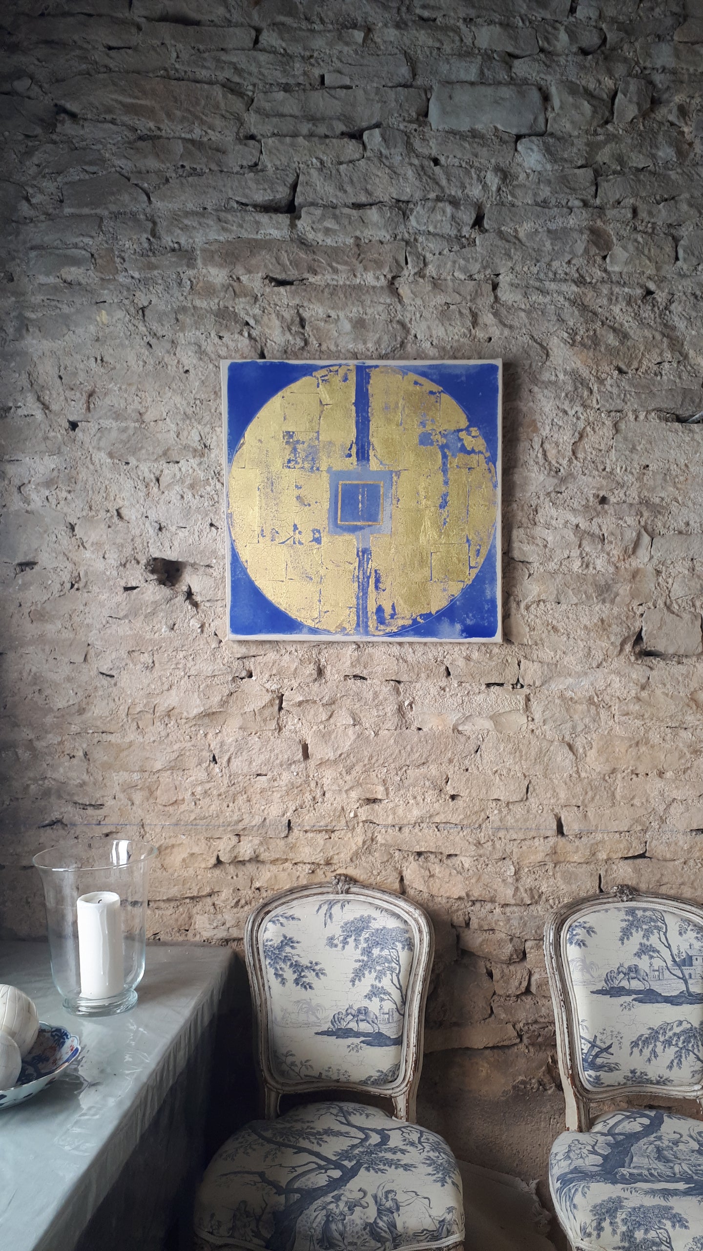 Disque sur centre d'Azur