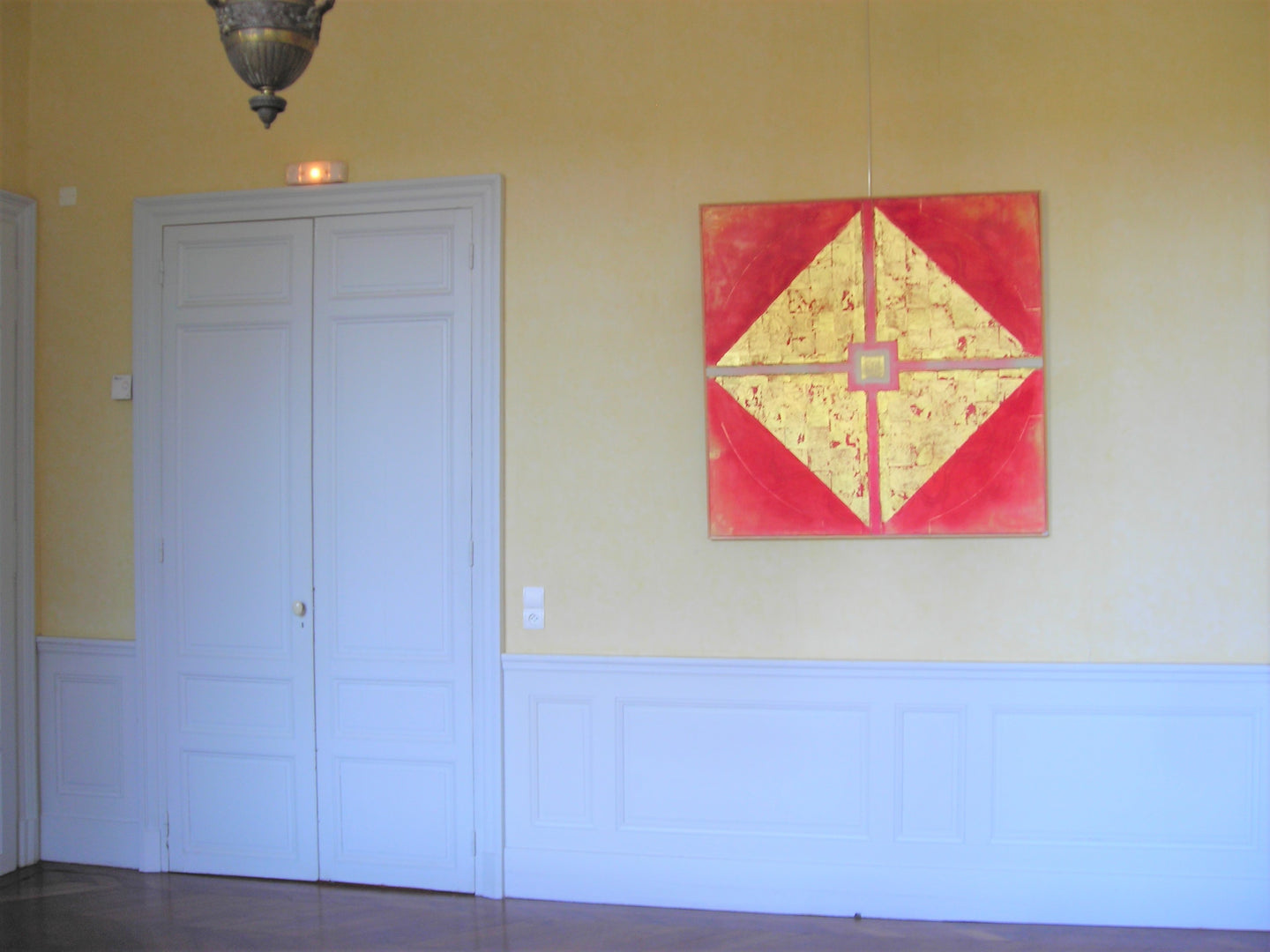 Espace en devenir 120 cm x 120 cm